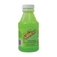 Sqwincher Corporation 040308-LL Sqwincher 12.8 Ounce Liquid Concentrate Lemon Lime Electrolyte Drink - Yields 1 Gallon (20 Each